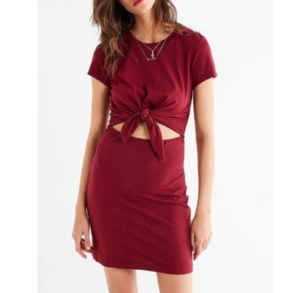 Urban Outfitters Dresses & Skirts - Urban Outfitters Tie Front T-Shirt Dress